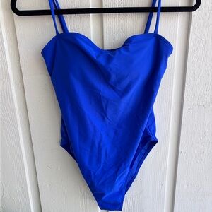 RELLECIGA Women's Vibrant Blue One-Piece Swimsuit